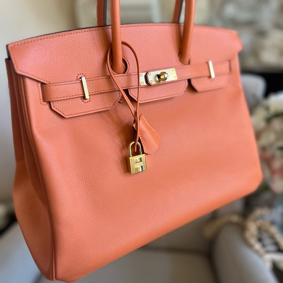 ❌SOLD❌Birkin 35 Mango on PHW
Epspm Leather Stamp P Square (2012) - Picture 5 of 16
